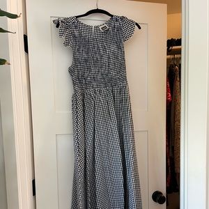 Nom Maternity Harper Smocked During + After Dress